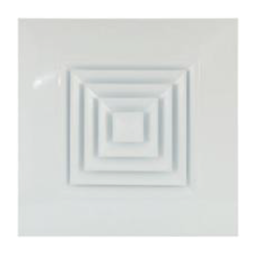 Diffuseur Carré pour Dalle 600×600 VSCD – Référence SCD-VC